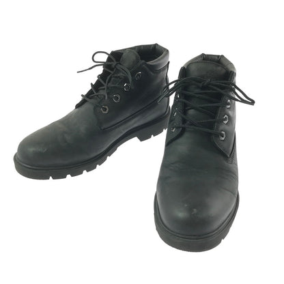 【中古品】【メンズ】 TIMBERLAND ティンバーランド BASIC CHUKKA WP A2QPZ ベーシック チャッカ ウォータープルーフ ブーツ 靴 164-260706-na-15-tagh サイズ：25cm US 7 W カラー：BLACK 万代Net店
