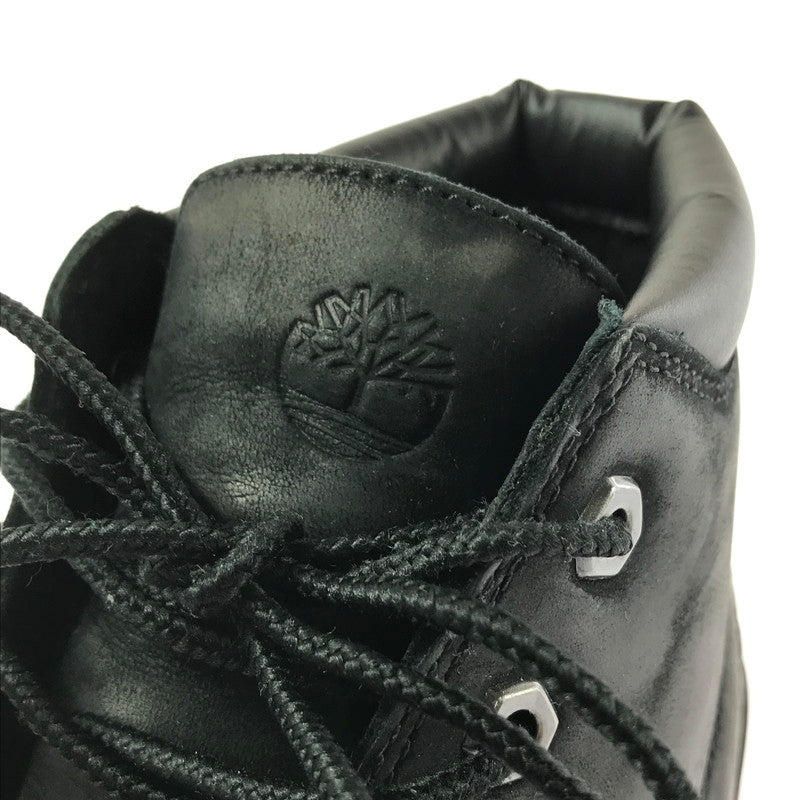 【中古品】【メンズ】 TIMBERLAND ティンバーランド BASIC CHUKKA WP A2QPZ ベーシック チャッカ ウォータープルーフ ブーツ 靴 164-260706-na-15-tagh サイズ：25cm US 7 W カラー：BLACK 万代Net店