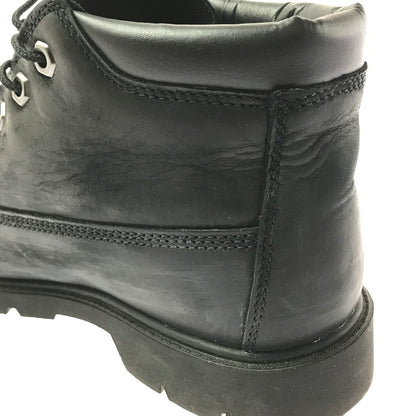 【中古品】【メンズ】 TIMBERLAND ティンバーランド BASIC CHUKKA WP A2QPZ ベーシック チャッカ ウォータープルーフ ブーツ 靴 164-260706-na-15-tagh サイズ：25cm US 7 W カラー：BLACK 万代Net店