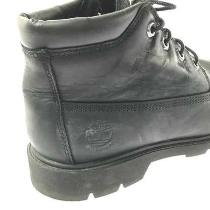 【中古品】【メンズ】 TIMBERLAND ティンバーランド BASIC CHUKKA WP A2QPZ ベーシック チャッカ ウォータープルーフ ブーツ 靴 164-260706-na-15-tagh サイズ：25cm US 7 W カラー：BLACK 万代Net店