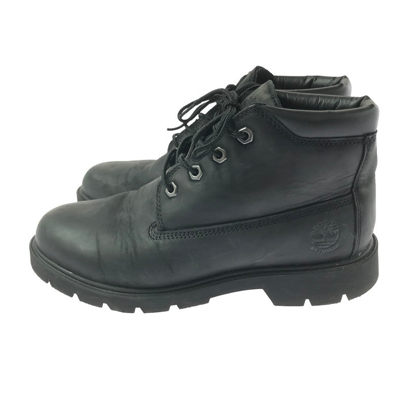 【中古品】【メンズ】 TIMBERLAND ティンバーランド BASIC CHUKKA WP A2QPZ ベーシック チャッカ ウォータープルーフ ブーツ 靴 164-260706-na-15-tagh サイズ：25cm US 7 W カラー：BLACK 万代Net店