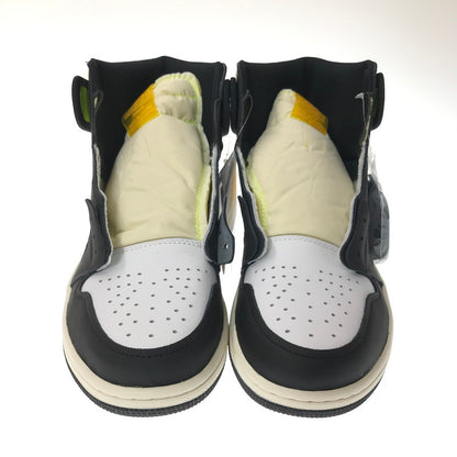 【中古美品】【メンズ】 NIKE ナイキ AIR JORDAN 1 HIGH OG 555088-118 エアジョーダン 1 ハイ スニーカー 靴 160-260616-na-15-tagh サイズ：28cm US 10 カラー：WHITE/BLACK-VOLT 万代Net店