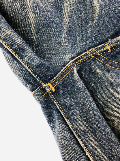 【中古品】【メンズ】 LEVI'S リーバイス VINTAGE CLOTHING 71501 DENIM PANTS 71501 デニムパンツ 復刻 08年製 日本製 ジーンズ ボトムス 156-260703-YY-10-tagh サイズ：W32 カラー：ブルー 万代Net店