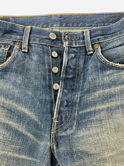 【中古品】【メンズ】 LEVI'S リーバイス VINTAGE CLOTHING 71501 DENIM PANTS 71501 デニムパンツ 復刻 08年製 日本製 ジーンズ ボトムス 156-260703-YY-10-tagh サイズ：W32 カラー：ブルー 万代Net店