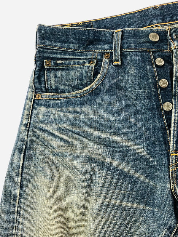 【中古品】【メンズ】 LEVI'S リーバイス VINTAGE CLOTHING 71501 DENIM PANTS 71501 デニムパンツ 復刻 08年製 日本製 ジーンズ ボトムス 156-260703-YY-10-tagh サイズ：W32 カラー：ブルー 万代Net店