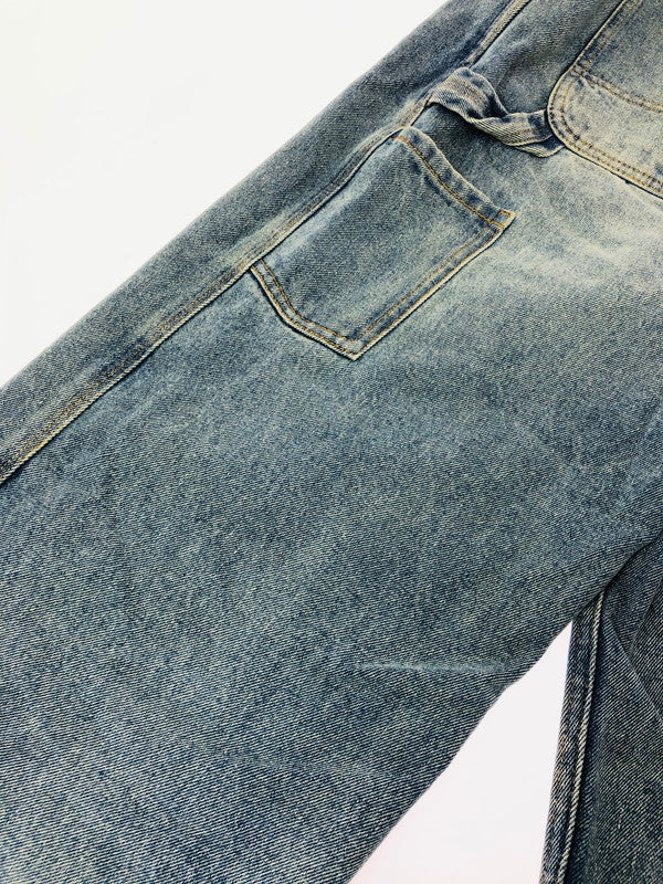 【中古品】【メンズ】 NAUTICA ノーティカ CRUSHED PAINTER DENIM PANTS 241-1457 クラッシュド ペインター デニム パンツ ボトムス 158-260702-rt-10-tag サイズ：L カラー：インディゴ 万代Net店