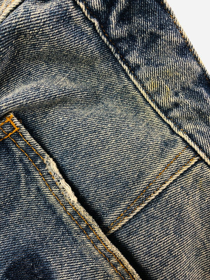 【中古品】【メンズ】 NAUTICA ノーティカ CRUSHED PAINTER DENIM PANTS 241-1457 クラッシュド ペインター デニム パンツ ボトムス 158-260702-rt-10-tag サイズ：L カラー：インディゴ 万代Net店