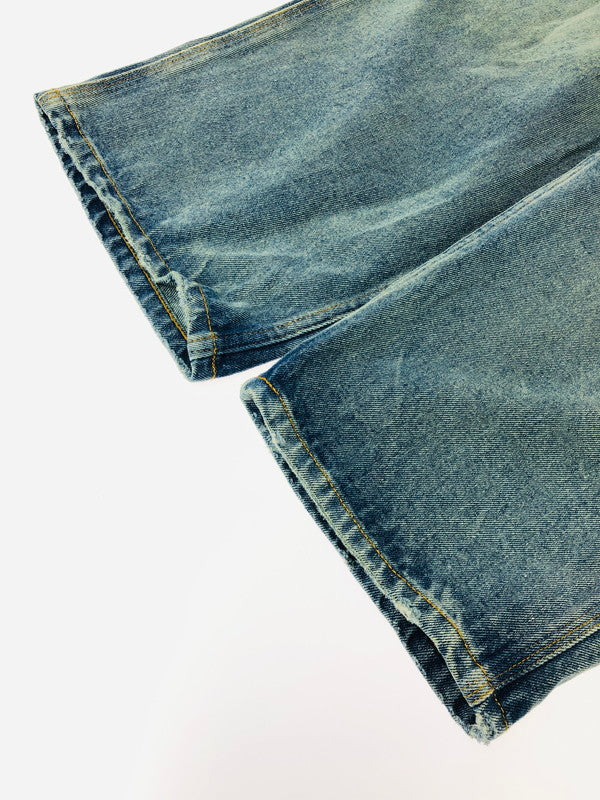 【中古品】【メンズ】 NAUTICA ノーティカ CRUSHED PAINTER DENIM PANTS 241-1457 クラッシュド ペインター デニム パンツ ボトムス 158-260702-rt-10-tag サイズ：L カラー：インディゴ 万代Net店
