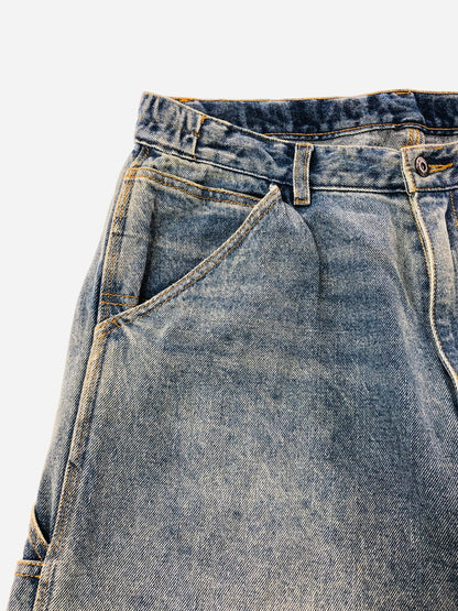 【中古品】【メンズ】 NAUTICA ノーティカ CRUSHED PAINTER DENIM PANTS 241-1457 クラッシュド ペインター デニム パンツ ボトムス 158-260702-rt-10-tag サイズ：L カラー：インディゴ 万代Net店