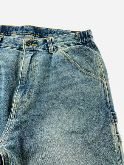 【中古品】【メンズ】 NAUTICA ノーティカ CRUSHED PAINTER DENIM PANTS 241-1457 クラッシュド ペインター デニム パンツ ボトムス 158-260702-rt-10-tag サイズ：L カラー：インディゴ 万代Net店