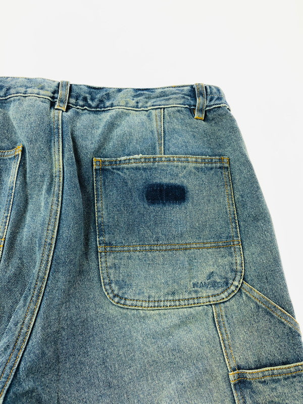 【中古品】【メンズ】 NAUTICA ノーティカ CRUSHED PAINTER DENIM PANTS 241-1457 クラッシュド ペインター デニム パンツ ボトムス 158-260702-rt-10-tag サイズ：L カラー：インディゴ 万代Net店