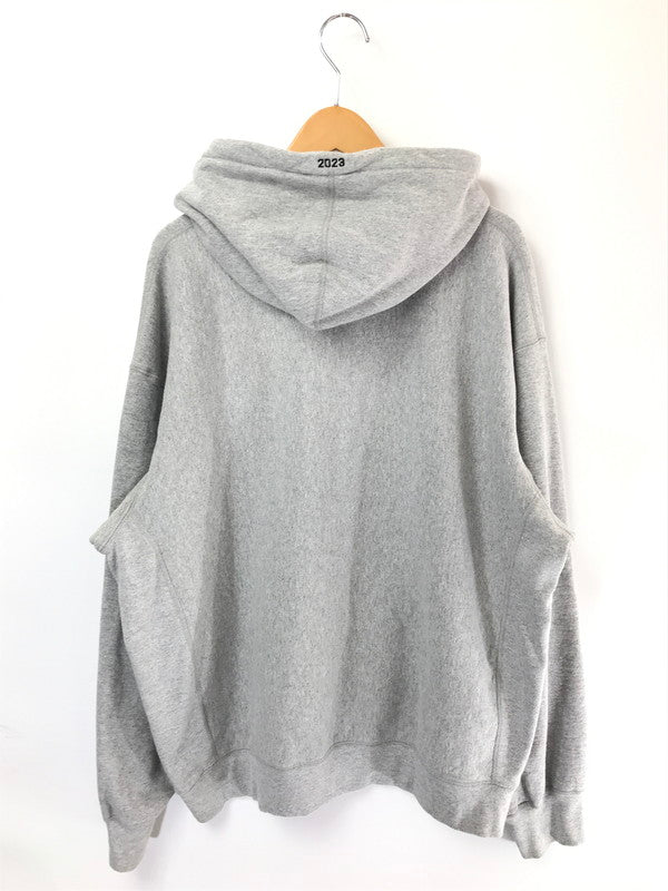 【中古品】【メンズ】 SUPREME シュプリーム 23SS MOTION LOGO HOODED SWEATSHIRT モーション ロゴ フーデッド スウェットシャツ パーカー トップス 149-260701-rt-09-tag サイズ：XL カラー：グレー 万代Net店