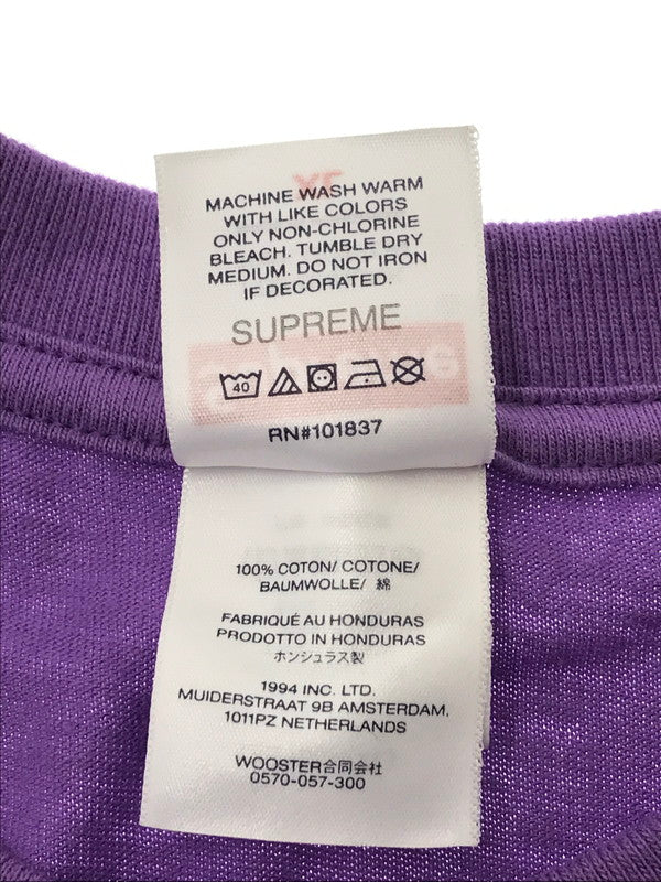 【中古品】【メンズ】 SUPREME シュプリーム 26SS WORLD FAMOUS TEE ワールド フェイマス Tシャツ 半袖Tシャツ トップス 149-260701-rt-04-tag サイズ：XL カラー：パープル 万代Net店