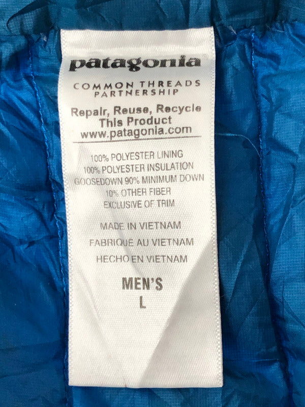 【現状渡し品】【メンズ】 PATAGONIA パタゴニア DOWN VEST 84622FA15 ダウン ベスト トップス 144-260628-rt-03-tagh カラー：ブルー 万代Net店