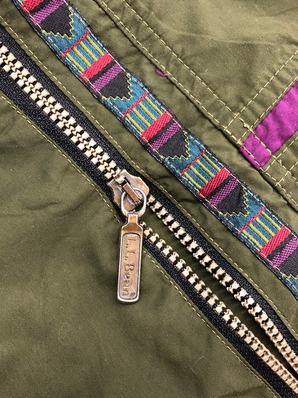 【現状渡し品】【メンズ】 L.L.BEAN エルエルビーン 80～90's ANORAK HOODIE 80～90年代 アノラック フーディー ライトアウター 146-260628-rt-04-tagh カラー：カーキ 万代Net店