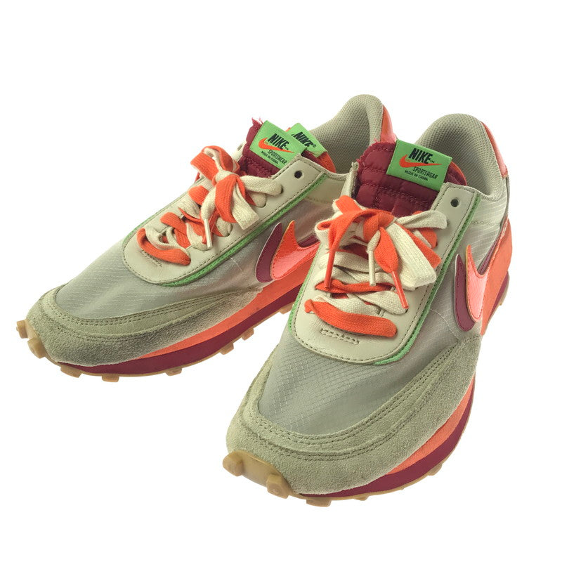 【中古品】【メンズ】 NIKE ナイキ × SACAI サカイ× CLOT クロット LD WAFFLE DH1347-100 ワッフル スニーカー 靴 160-260622-na-02-tagh サイズ：28cm US 10 カラー：NET/ORANGE BLAZE-DEEP RED 万代Net店