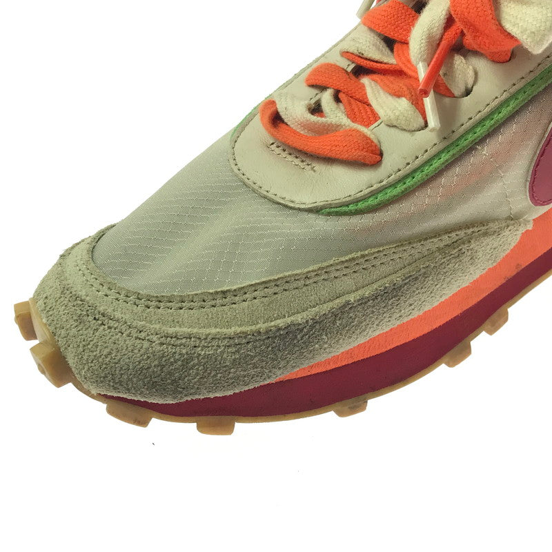 【中古品】【メンズ】 NIKE ナイキ × SACAI サカイ× CLOT クロット LD WAFFLE DH1347-100 ワッフル スニーカー 靴 160-260622-na-02-tagh サイズ：28cm US 10 カラー：NET/ORANGE BLAZE-DEEP RED 万代Net店