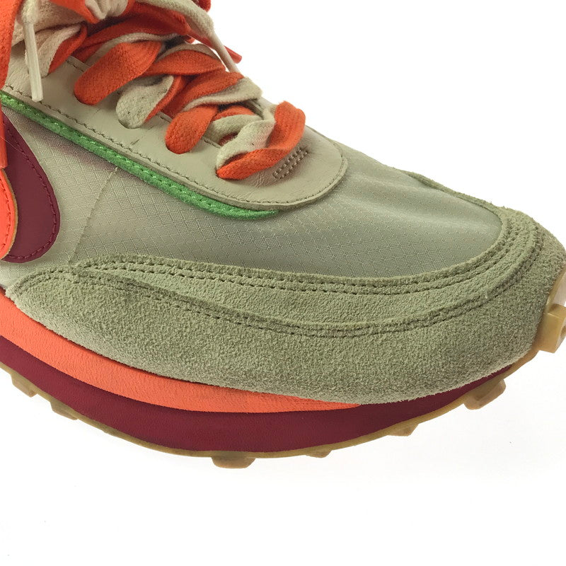 【中古品】【メンズ】 NIKE ナイキ × SACAI サカイ× CLOT クロット LD WAFFLE DH1347-100 ワッフル スニーカー 靴 160-260622-na-02-tagh サイズ：28cm US 10 カラー：NET/ORANGE BLAZE-DEEP RED 万代Net店