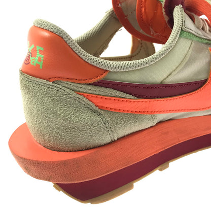 【中古品】【メンズ】 NIKE ナイキ × SACAI サカイ× CLOT クロット LD WAFFLE DH1347-100 ワッフル スニーカー 靴 160-260622-na-02-tagh サイズ：28cm US 10 カラー：NET/ORANGE BLAZE-DEEP RED 万代Net店