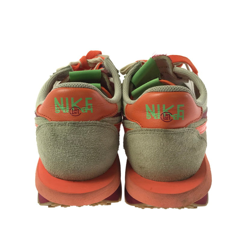 【中古品】【メンズ】 NIKE ナイキ × SACAI サカイ× CLOT クロット LD WAFFLE DH1347-100 ワッフル スニーカー 靴 160-260622-na-02-tagh サイズ：28cm US 10 カラー：NET/ORANGE BLAZE-DEEP RED 万代Net店