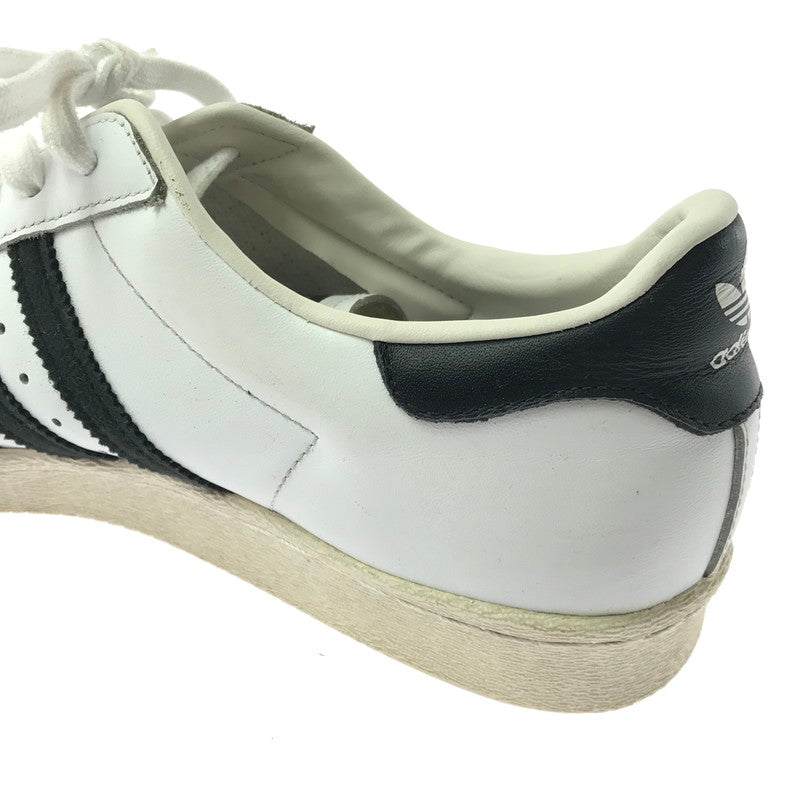 【現状渡し品】【メンズ】 ADIDAS アディダス SUPER STAR 80S G61070 スーパースター スニーカー 靴 161-260622-na-13-tagh サイズ：28cm US 10 カラー：WHITE/BLACK 万代Net店