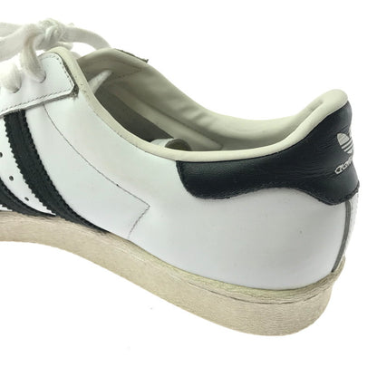 【現状渡し品】【メンズ】 ADIDAS アディダス SUPER STAR 80S G61070 スーパースター スニーカー 靴 161-260622-na-13-tagh サイズ：28cm US 10 カラー：WHITE/BLACK 万代Net店