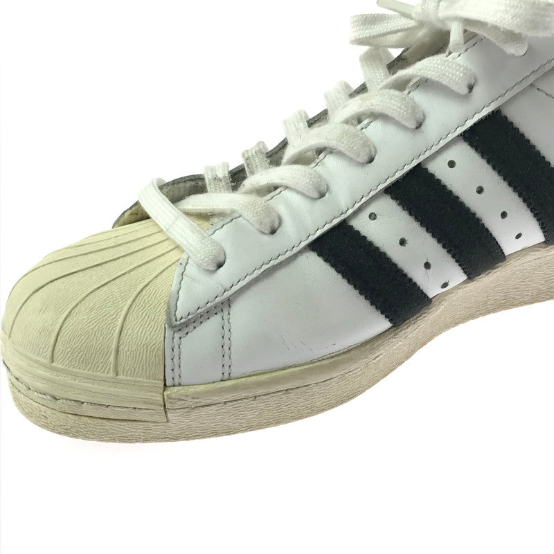 【現状渡し品】【メンズ】 ADIDAS アディダス SUPER STAR 80S G61070 スーパースター スニーカー 靴 161-260622-na-13-tagh サイズ：28cm US 10 カラー：WHITE/BLACK 万代Net店