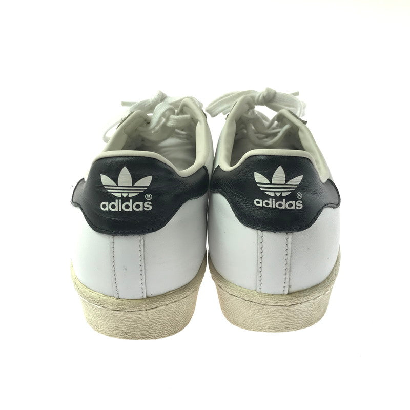【現状渡し品】【メンズ】 ADIDAS アディダス SUPER STAR 80S G61070 スーパースター スニーカー 靴 161-260622-na-13-tagh サイズ：28cm US 10 カラー：WHITE/BLACK 万代Net店