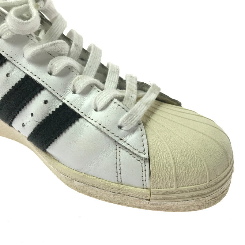 【現状渡し品】【メンズ】 ADIDAS アディダス SUPER STAR 80S G61070 スーパースター スニーカー 靴 161-260622-na-13-tagh サイズ：28cm US 10 カラー：WHITE/BLACK 万代Net店