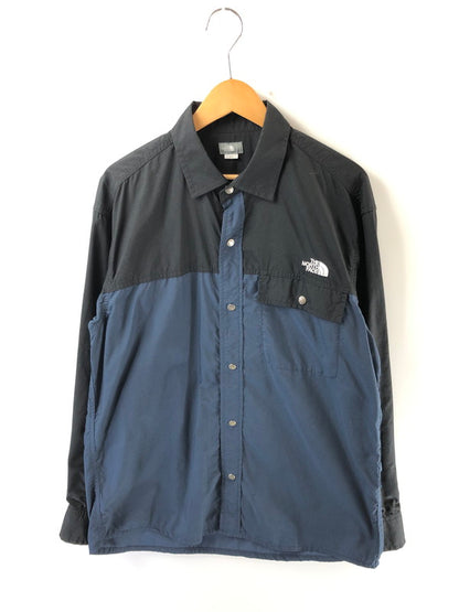 【中古品】【メンズ】 THE NORTH FACE ザ・ノース フェイス L/S NUPTSE SHIRT NR11961 ヌプシ シャツ 長袖シャツ トップス 144-260628-rt-18-tagh カラー：ネイビー/ブラック 万代Net店
