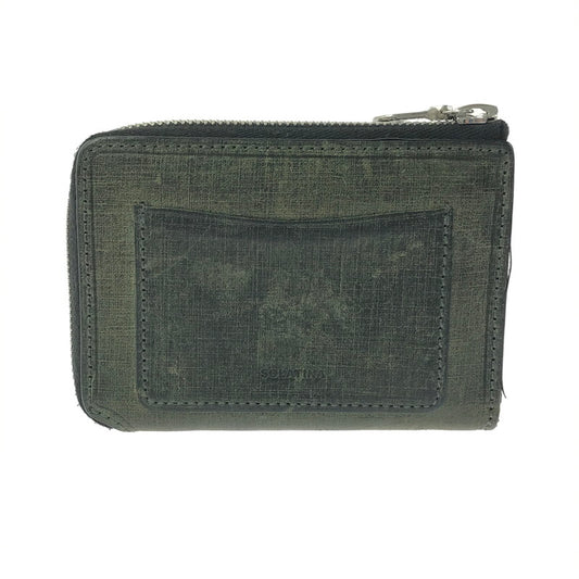 【現状渡し品】【メンズ】 SOLATINA ソラチナ 二つ折り財布 201-260701-na-05-tagh カラー：グリーン 万代Net店