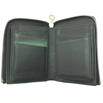 【現状渡し品】【メンズ】 SOLATINA ソラチナ 二つ折り財布 201-260701-na-05-tagh カラー：グリーン 万代Net店