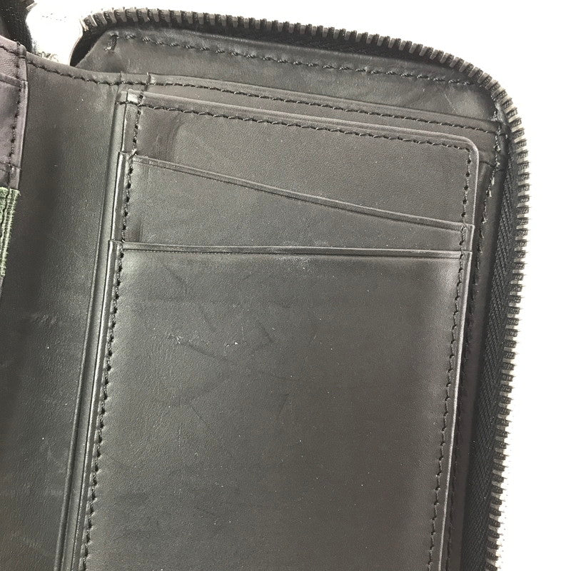 【現状渡し品】【メンズ】 SOLATINA ソラチナ 二つ折り財布 201-260701-na-05-tagh カラー：グリーン 万代Net店