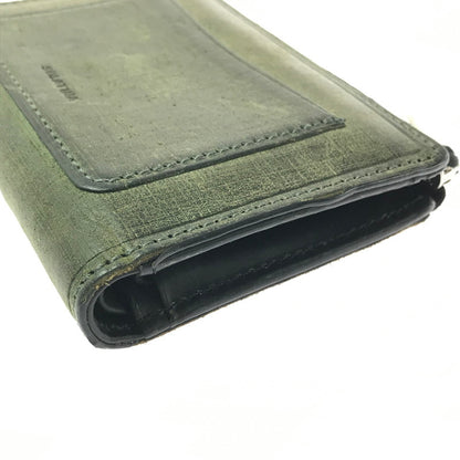 【現状渡し品】【メンズ】 SOLATINA ソラチナ 二つ折り財布 201-260701-na-05-tagh カラー：グリーン 万代Net店