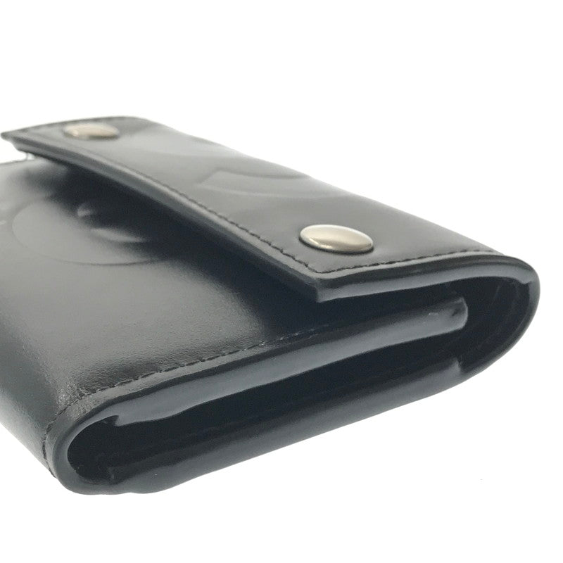 【中古品】【メンズ】 SUPREME シュプリーム 25AW LEATHER CHAIN WALLET レザー チェーン ウォレット 三つ折り財布 200-260704-na-07-tagh カラー：ブラック 万代Net店