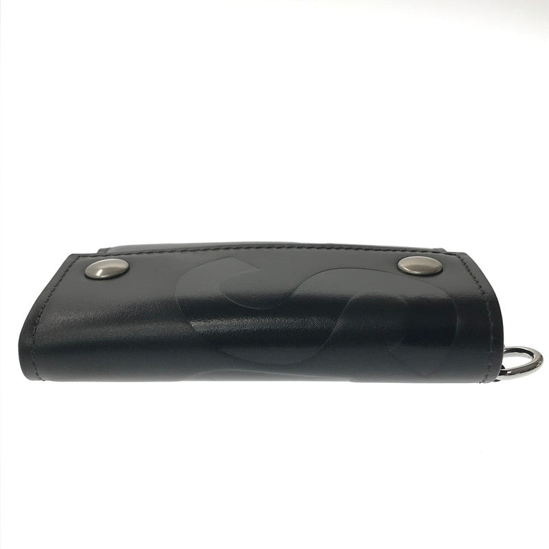 【中古品】【メンズ】 SUPREME シュプリーム 25AW LEATHER CHAIN WALLET レザー チェーン ウォレット 三つ折り財布 200-260704-na-07-tagh カラー：ブラック 万代Net店