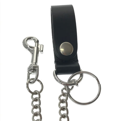 【中古品】【メンズ】 SUPREME シュプリーム 25AW LEATHER CHAIN WALLET レザー チェーン ウォレット 三つ折り財布 200-260704-na-07-tagh カラー：ブラック 万代Net店