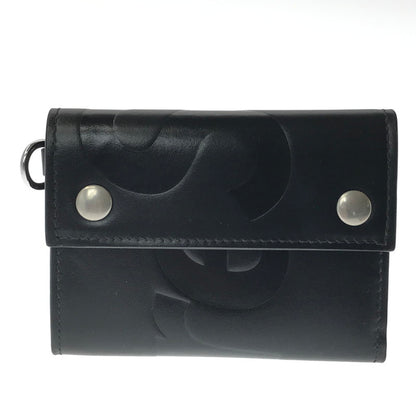 【中古品】【メンズ】 SUPREME シュプリーム 25AW LEATHER CHAIN WALLET レザー チェーン ウォレット 三つ折り財布 200-260704-na-07-tagh カラー：ブラック 万代Net店