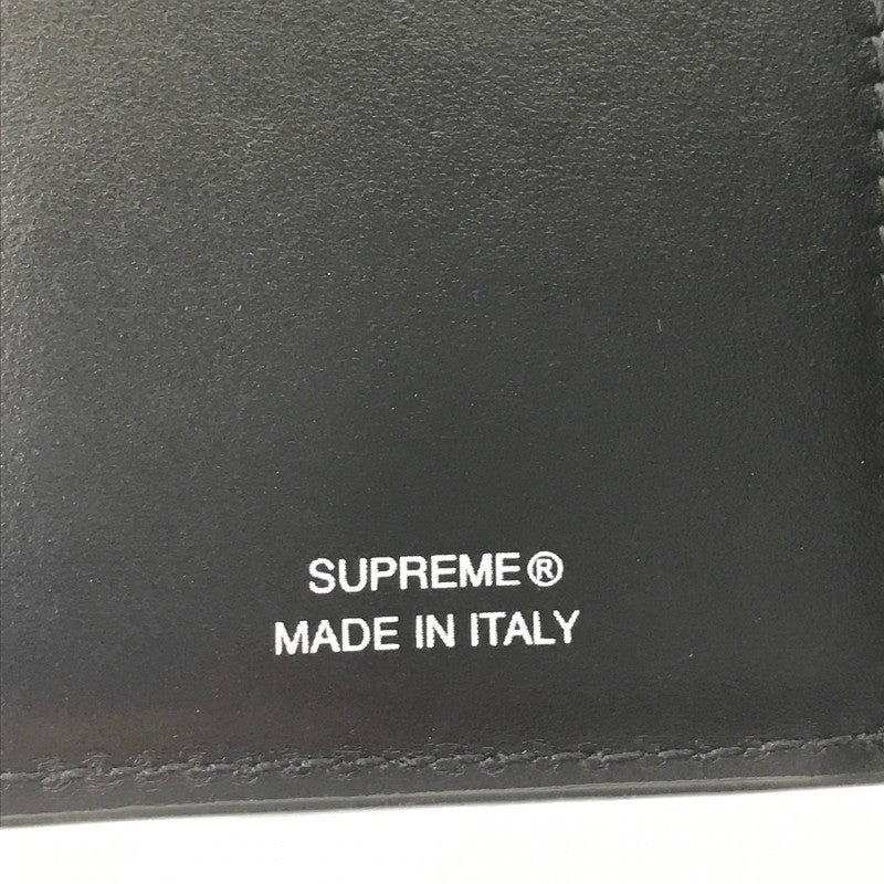 【中古品】【メンズ】 SUPREME シュプリーム 25AW LEATHER CHAIN WALLET レザー チェーン ウォレット 三つ折り財布 200-260704-na-07-tagh カラー：ブラック 万代Net店