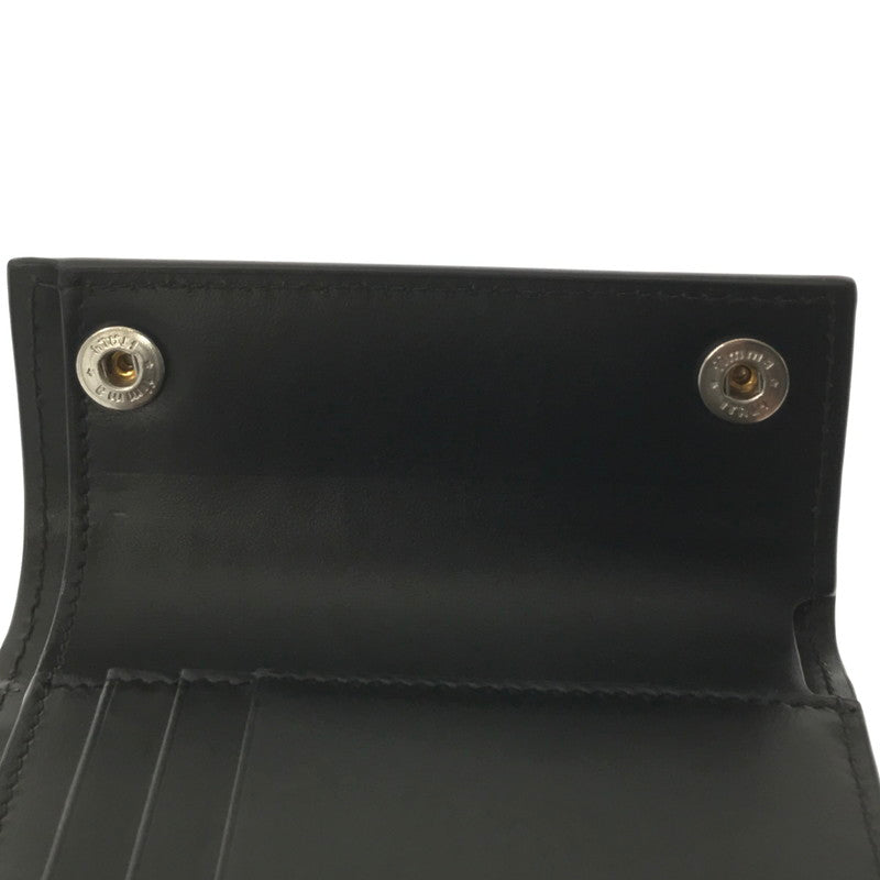 【中古品】【メンズ】 SUPREME シュプリーム 25AW LEATHER CHAIN WALLET レザー チェーン ウォレット 三つ折り財布 200-260704-na-07-tagh カラー：ブラック 万代Net店