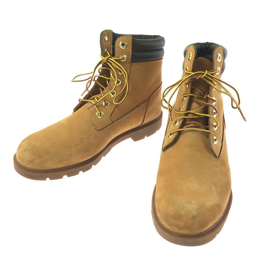 【中古品】【メンズ】 TIMBERLAND ティンバーランド 6 INCH BASIC BOOT A10DR A1398 6インチ ベーシック ブーツ 靴 164-260706-na-14-tagh サイズ：28cm US10 W カラー：キャメル系 万代Net店