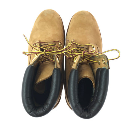 【中古品】【メンズ】 TIMBERLAND ティンバーランド 6 INCH BASIC BOOT A10DR A1398 6インチ ベーシック ブーツ 靴 164-260706-na-14-tagh サイズ：28cm US10 W カラー：キャメル系 万代Net店
