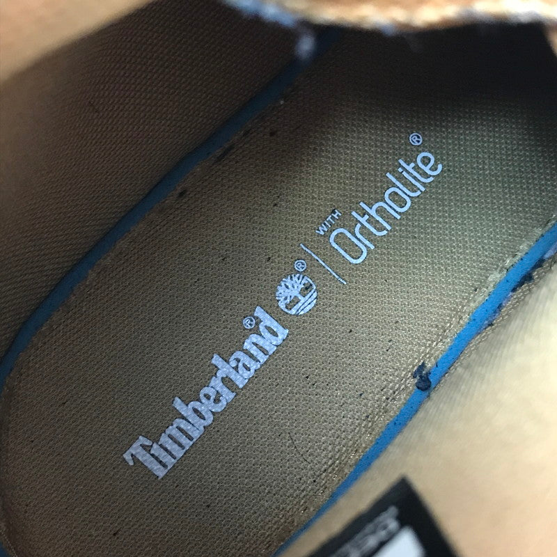 【中古品】【メンズ】 TIMBERLAND ティンバーランド 6 INCH BASIC BOOT A10DR A1398 6インチ ベーシック ブーツ 靴 164-260706-na-14-tagh サイズ：28cm US10 W カラー：キャメル系 万代Net店