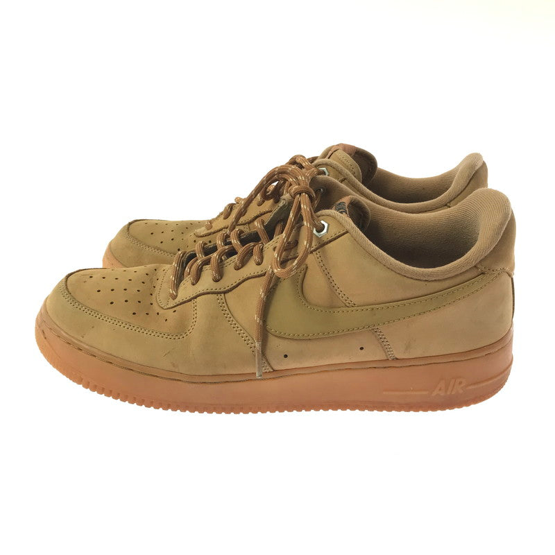 【中古品】【メンズ】 NIKE ナイキ AIR FORCE 1 '07 WB CJ9179-200 エアフォース 1 '07 スニーカー 靴 160-260622-na-11-tagh サイズ：29cm US 11 カラー：FLAX/WHEAT-GUM LIGHT BROWN-BLACK 万代Net店