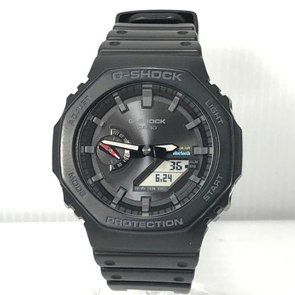 【中古品】【メンズ】 G-SHOCK ジーショック 2100SERIES GA-B2100-1AJF アナログ デジタル ソーラー 腕時計 196-260626-rt-07-tagh カラー：ブラック 万代Net店
