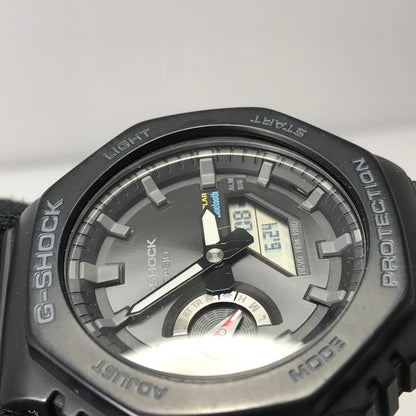【中古品】【メンズ】 G-SHOCK ジーショック 2100SERIES GA-B2100-1AJF アナログ デジタル ソーラー 腕時計 196-260626-rt-07-tagh カラー：ブラック 万代Net店