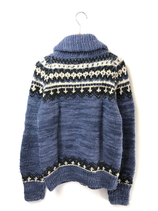 【中古品】【メンズ】 CHAMULA チャムラ FULL ZIP KNIT SWEATER フルジップ ニット セーター トップス 147-260628-rt-02-tagh カラー：ブルー 万代Net店