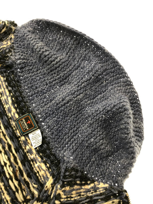 【中古品】【メンズ】 CHAMULA チャムラ FULL ZIP KNIT SWEATER フルジップ ニット セーター トップス 147-260628-rt-02-tagh カラー：ブルー 万代Net店