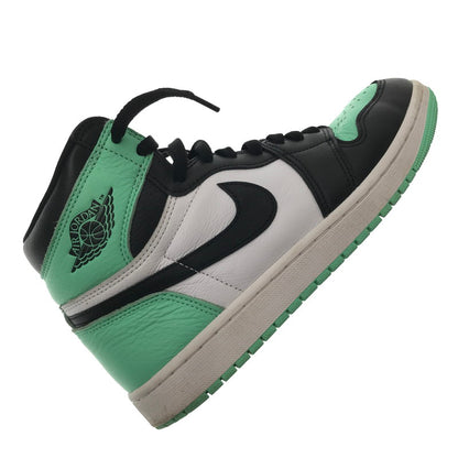 【中古品】【メンズ】 NIKE ナイキ AIR JORDAN 1 HIGH OG DZ5485-130 エアジョーダン 1 ハイ スニーカー 靴 160-260616-na-14-tagh サイズ：27cm US 9 カラー：WHITE/BLACK-GREEN GLOW 万代Net店