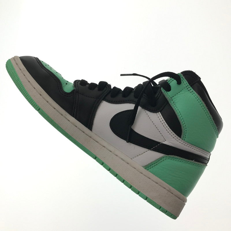 【中古品】【メンズ】 NIKE ナイキ AIR JORDAN 1 HIGH OG DZ5485-130 エアジョーダン 1 ハイ スニーカー 靴 160-260616-na-14-tagh サイズ：27cm US 9 カラー：WHITE/BLACK-GREEN GLOW 万代Net店